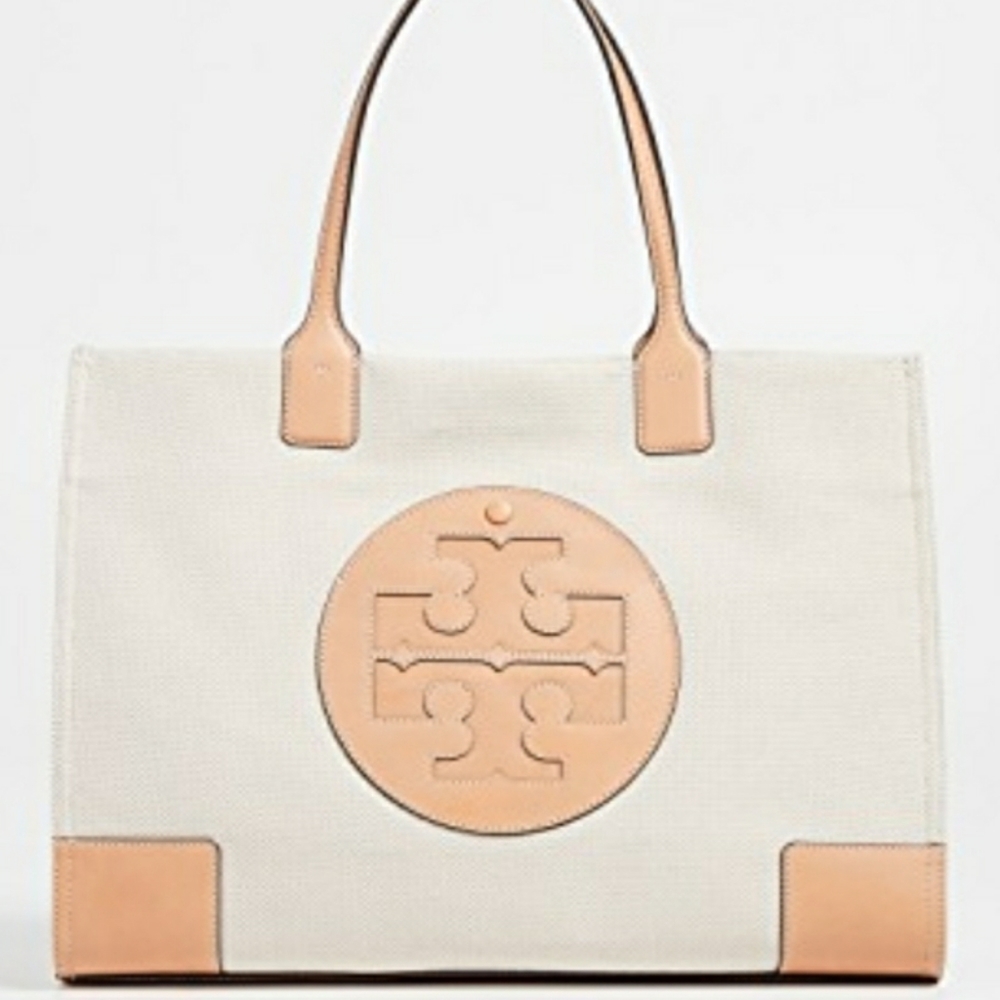 BNWT Tory Burch Ella Canvas Tote